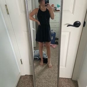 Simple black dress